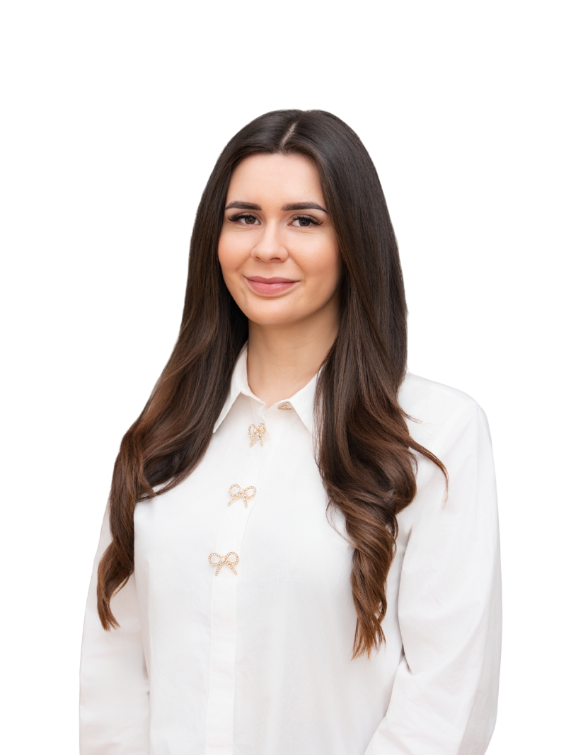 Finanzmaklerin Sarah Hassaine